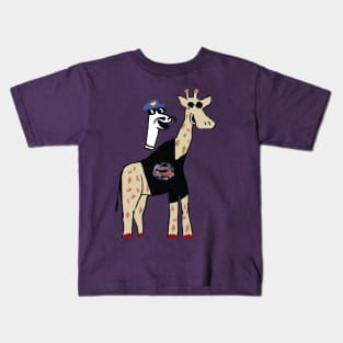 COOL GIRAFFE Kids T-Shirt